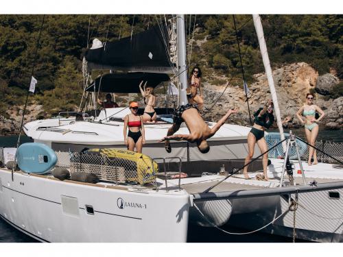 Catamaran Lagoon 450 available for charter in Goecek