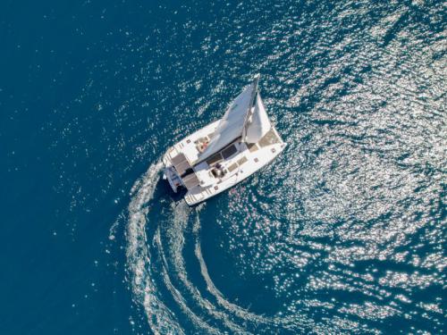 Cat Lagoon 450 available for charter in Adakoy
