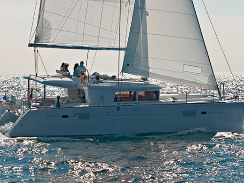 Catamaran Lagoon 450 F for charter in Preveza