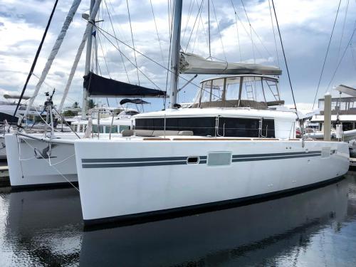 Cat Lagoon 450 for hire in Fun In The Sun Marina