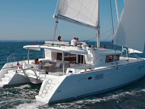Catamaran Lagoon 450 for rent in Portorosa