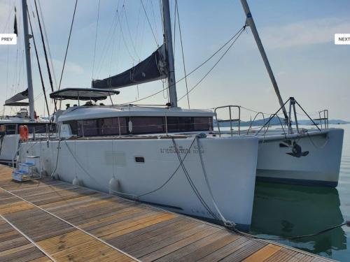 Cat Lagoon 450 available for charter in Yacht Haven Marina Phuket