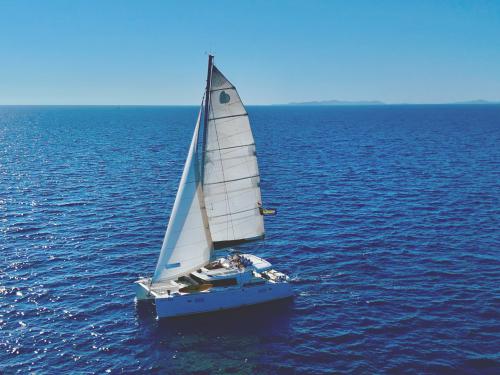 Cat Lagoon 450 F available for charter in Marina Mandalina