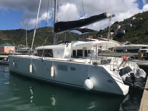 Catamaran Lagoon 450 F for hire in Sant Antoni de Portmany