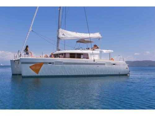 Cat Lagoon 450 F available for charter in Preveza