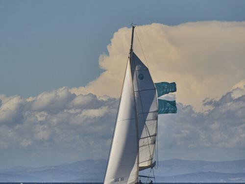 Cat Lagoon 450 F available for charter in Marina Frapa