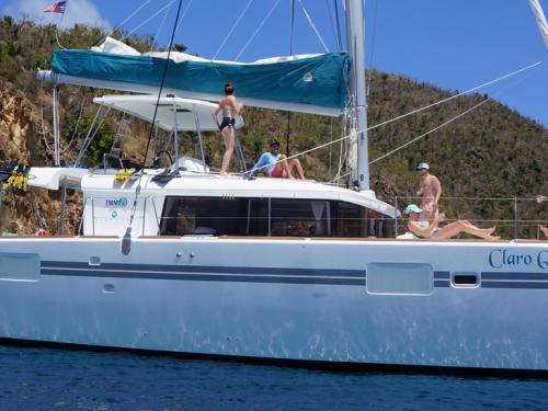 Cat Lagoon 450 F for rent in Manuel Reef Marina