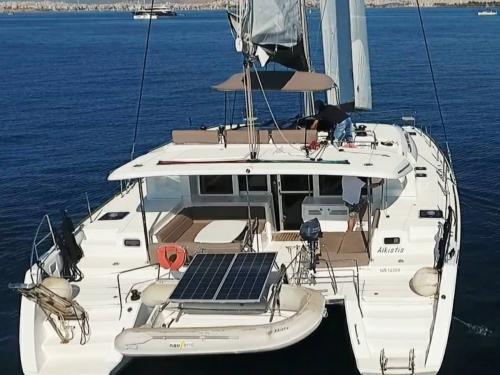 Cat Lagoon 450 F for rent in Athens