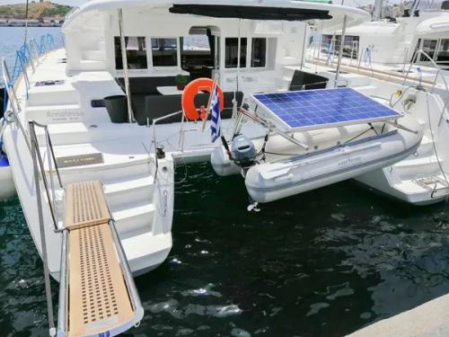 Catamaran Lagoon 450 F available for charter in Nikiana