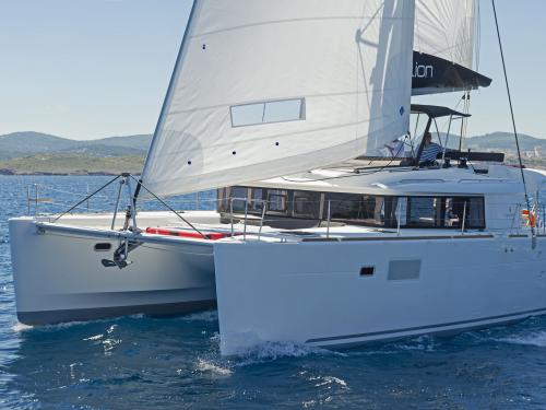 Cat Lagoon 450 F available for charter in Rhodes city