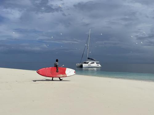 Catamaran Lagoon 450 S for rent in Azam Marina