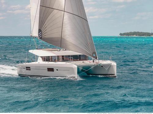 Cat Lagoon 46 available for charter in Red Hook