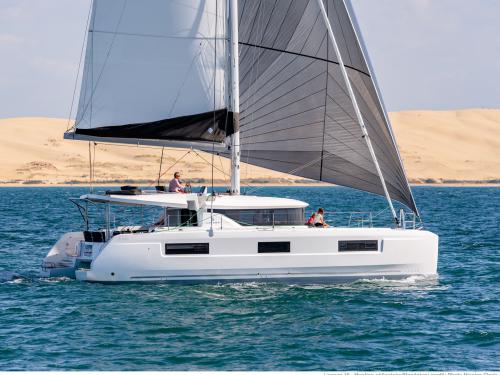 Catamaran Lagoon 46 available for charter in Salerno