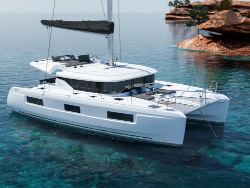 Cat Lagoon 46 available for charter in Piso Livadi