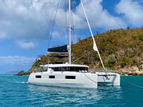 Cat Lagoon 46 available for charter in Eden Island Resort