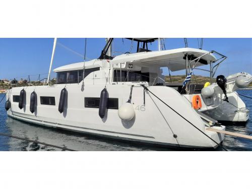 Catamaran Lagoon 46 available for charter in Lavrio