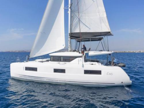 Cat Lagoon 46 for hire in Athens