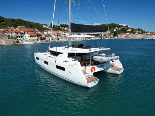 Catamaran Lagoon 46 for charter in Sant Antoni de Portmany