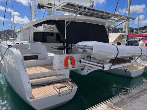 Catamaran Lagoon 46 available for charter in Portisco