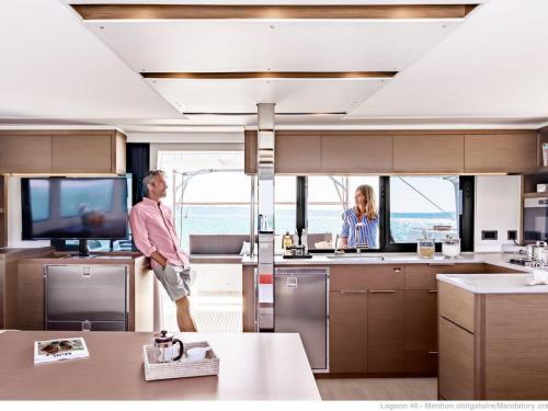 Catamaran Lagoon 46 for rent in Portorosa