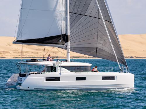 Cat Lagoon 46 available for charter in Eden Island Resort