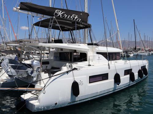 Cat Lagoon 46 available for charter in Athens