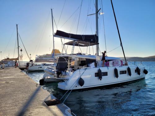 Catamaran Lagoon 46 available for charter in Athens