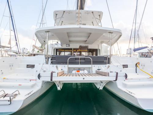 Cat Lagoon 46 available for charter in Nanny Cay Marina