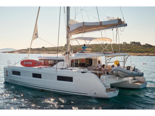 Cat Lagoon 46 available for charter in Trogir