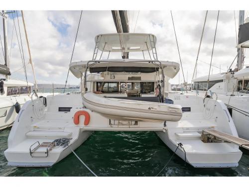 Catamaran Lagoon 46 for rent in Perigiali
