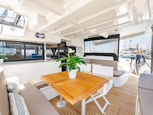 Cat Lagoon 46 for charter in Athens