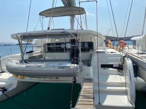 Cat Lagoon 46 for hire in Port Lavrio