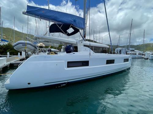 Cat Lagoon 46 for rent in Nanny Cay Town