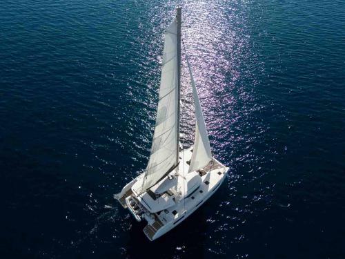 Cat Lagoon 46 available for charter in Marina Mandalina