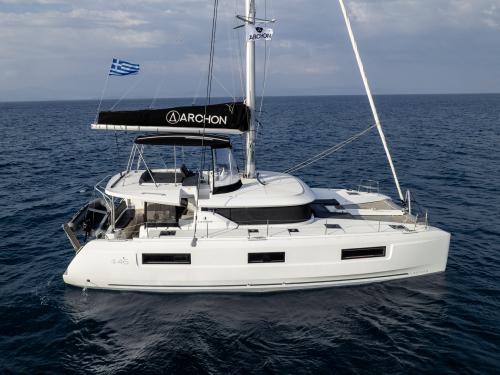 Catamaran Lagoon 46 for charter in Rhodes city