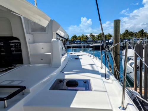 Cat Lagoon 46 for rent in Palm Cay Marina