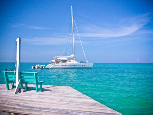 Catamaran Lagoon 470 for rent in Cucumber Beach Marina