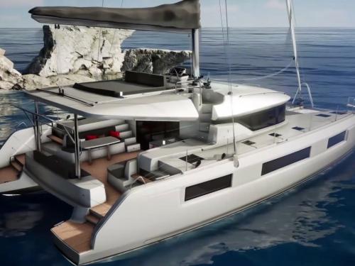 Cat Lagoon 50 for charter in Goat Island Marina