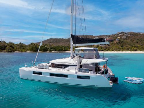 Catamaran Lagoon 50 available for charter in Marina Ibiza