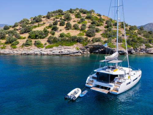 Cat Lagoon 50 available for charter in Athens