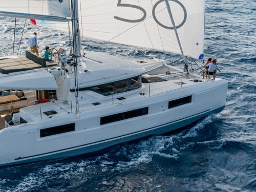 Cat Lagoon 50 for rent in Manuel Reef Marina