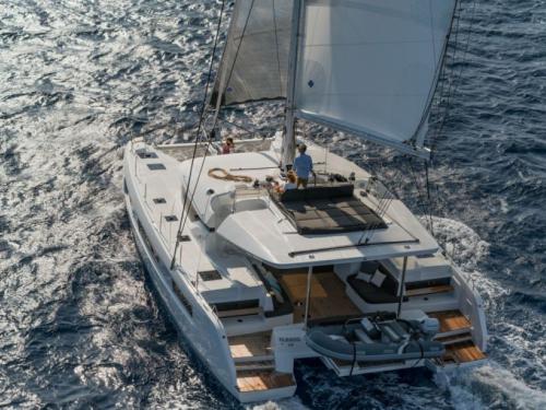 Cat Lagoon 50 for rent in Hodges Creek Marina