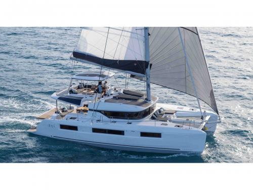 Cat Lagoon 51 available for charter in Portisco