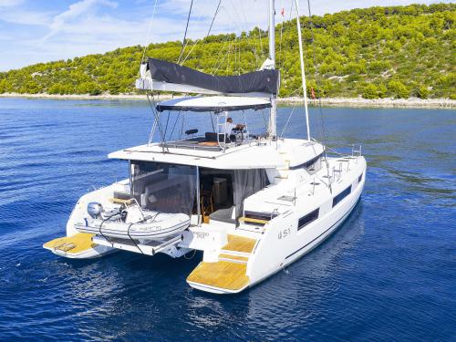 Cat Lagoon 51 available for charter in Seget