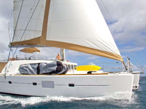 Catamaran Lagoon 52 available for charter in Road Harbour