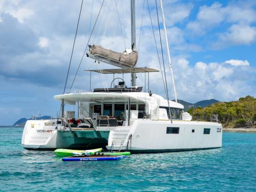 Cat Lagoon 52 available for charter in Red Hook