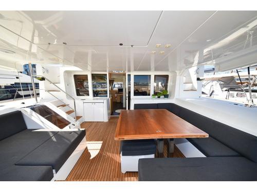 Catamaran Lagoon 52 available for charter in Ajaccio