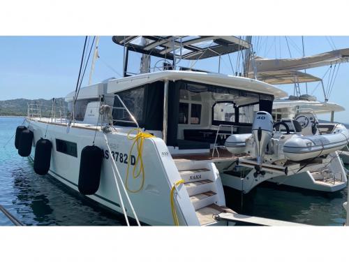 Cat Lagoon 52 F for charter in English Harbour Town