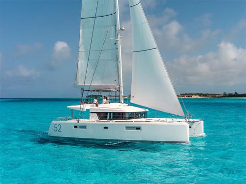 Catamaran Lagoon 52 F for charter in Portisco