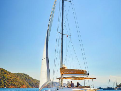 Catamaran Lagoon 52 F for rent in Ece Saray Marina